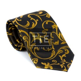 Black and gold tie 2025
