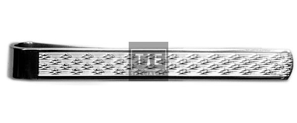 Silver Foxhead Sterling Silver Tie Clip #20-0061