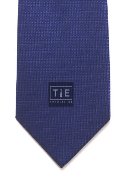 Blue Diamond Weave Tie #T1838/3 ---DISCONTINUED, LAST STOCK!---