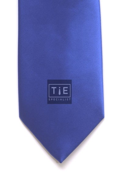 Royal Blue Satin Tie #T1858/6