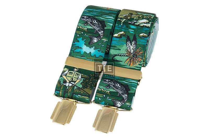 Green Angling Braces #BR-024
