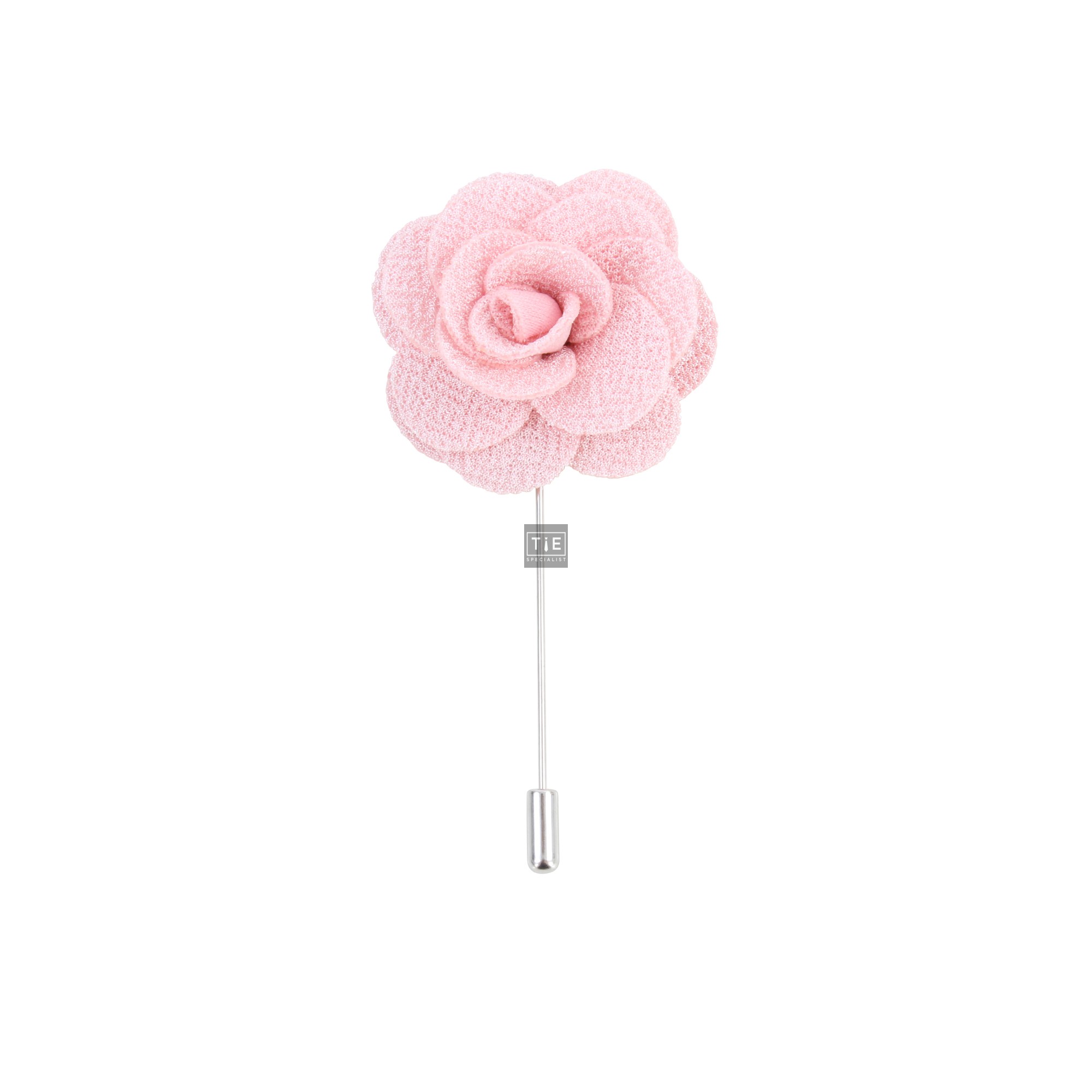 Pink Flower Lapel Pin #L-06