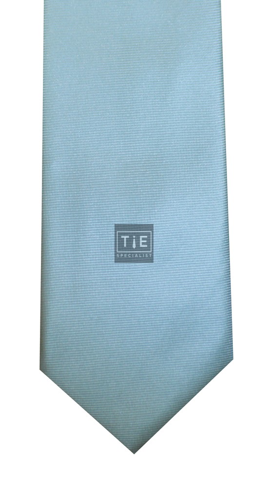 Turquoise Twill Tie with Matching Pocket Square
