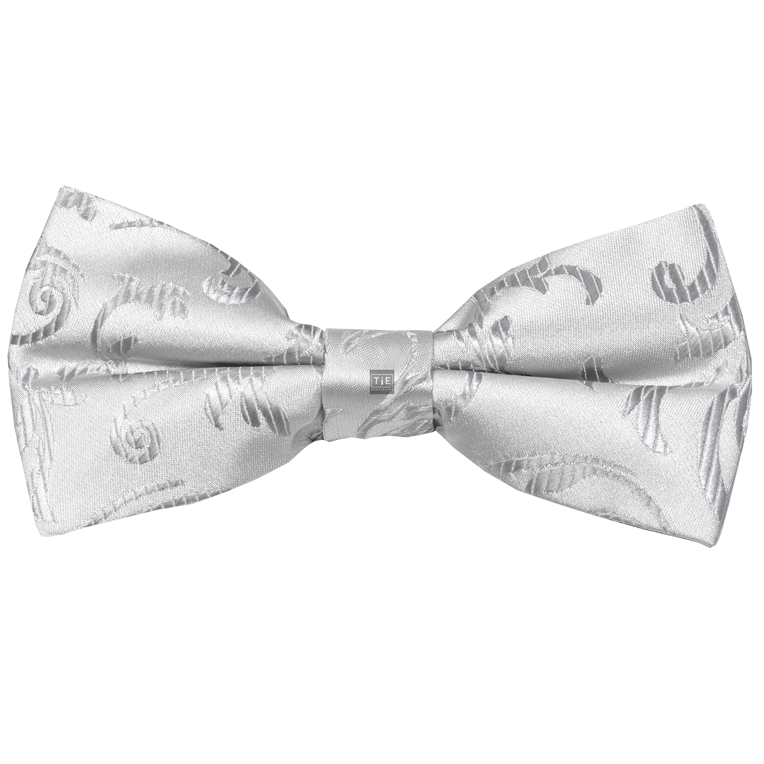 Swirl Leaf Wedding Bow Tie Gents Formal Bow Tie