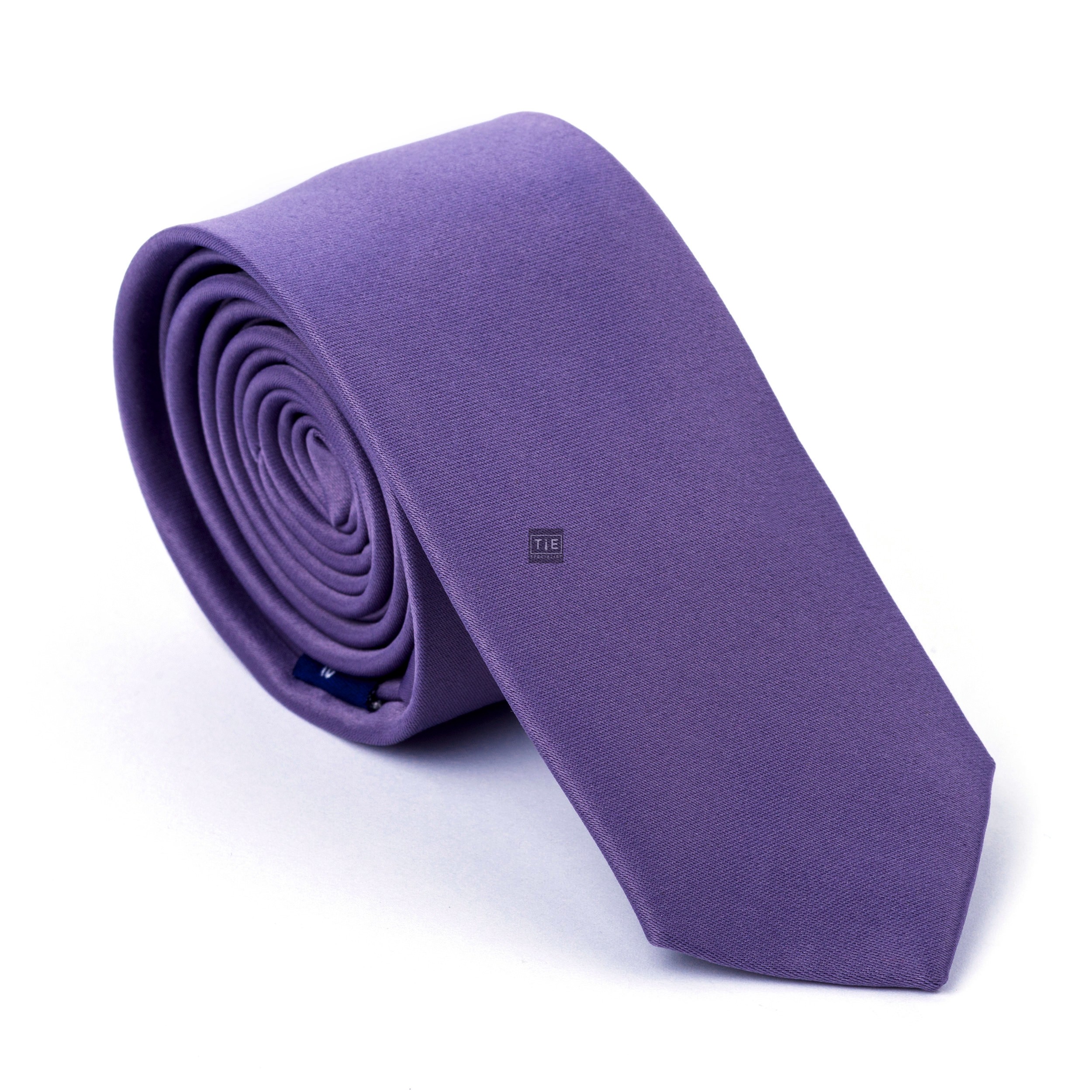 Purple Valerian Slim Tie