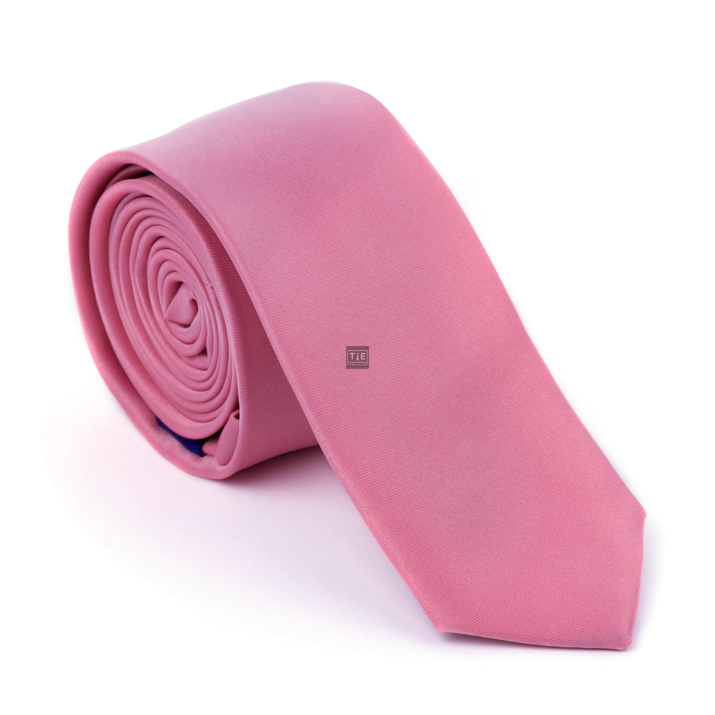 Crystal Rose Slim Tie