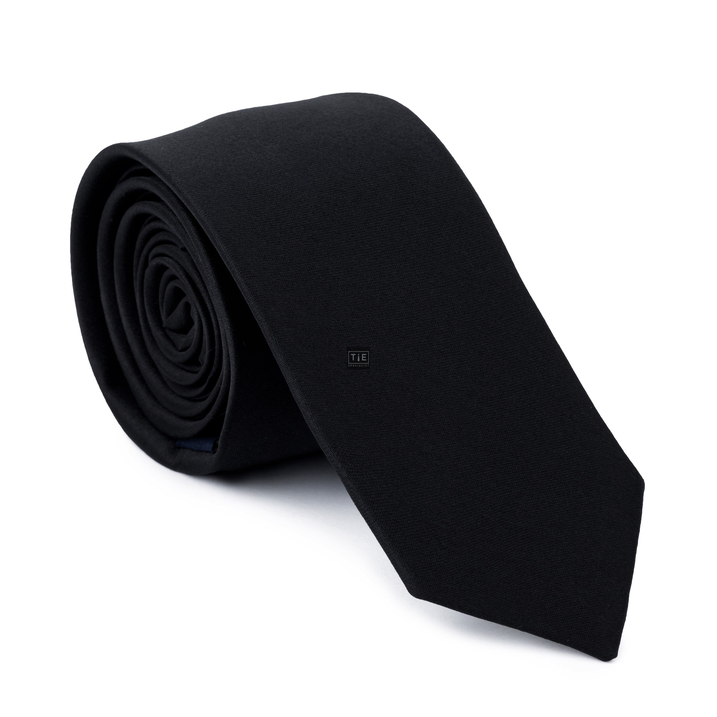 Black Onyx Slim Tie