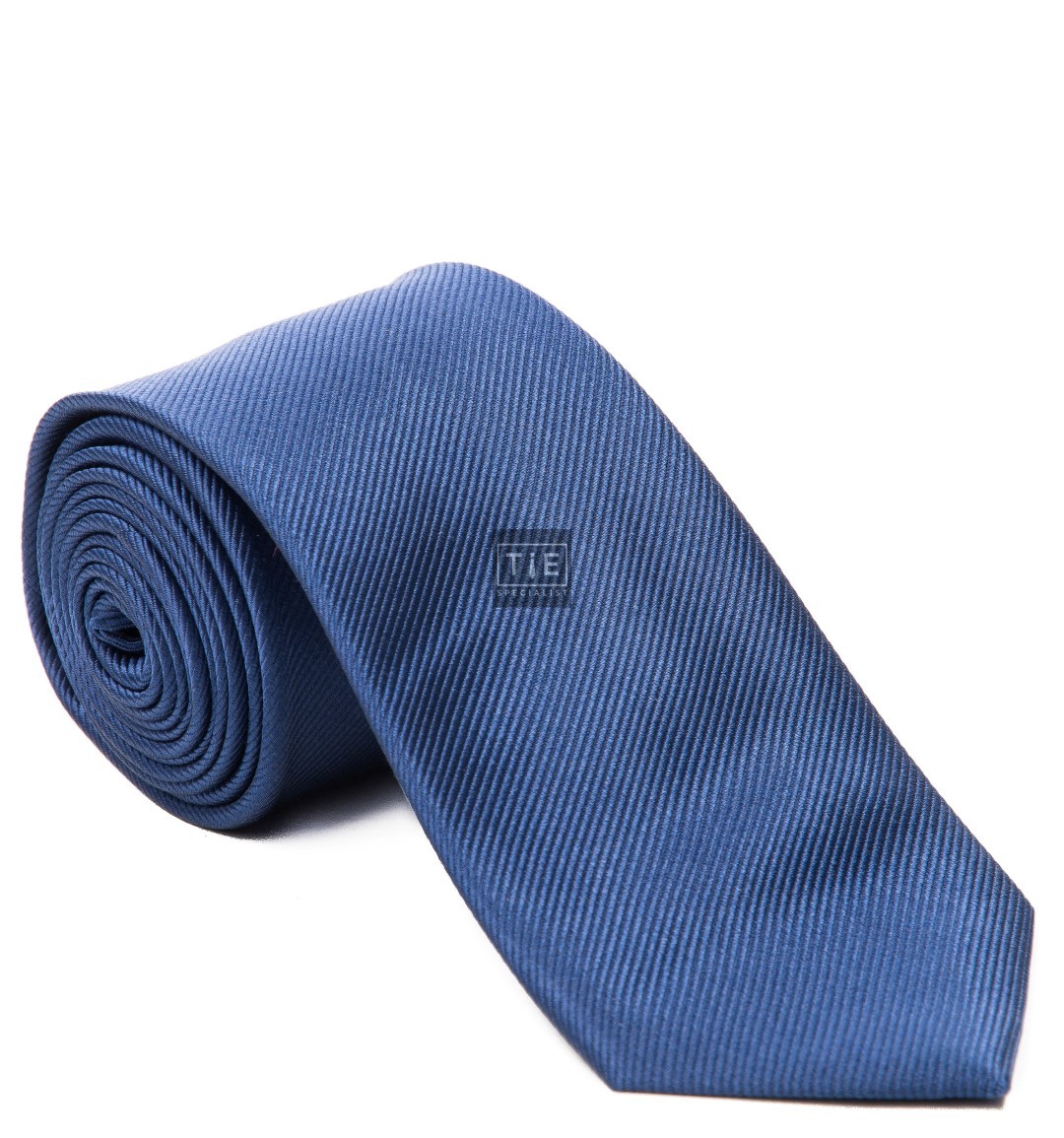 Plain Navy Blue Silk Tie #S5007/3