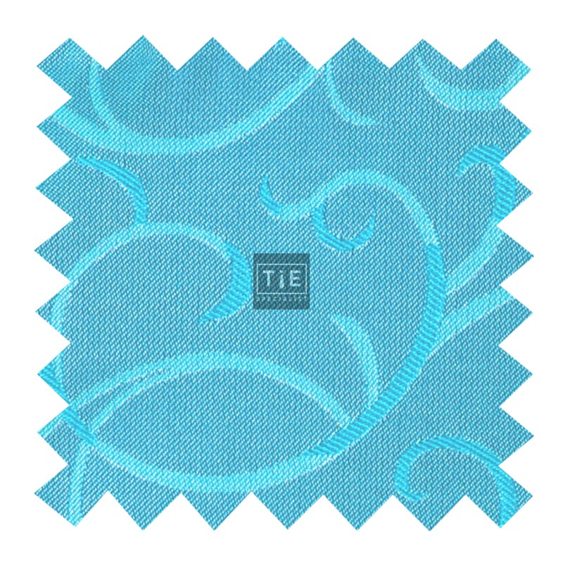 Turquoise Modern Scroll Swatch #AB-SWA1002/2