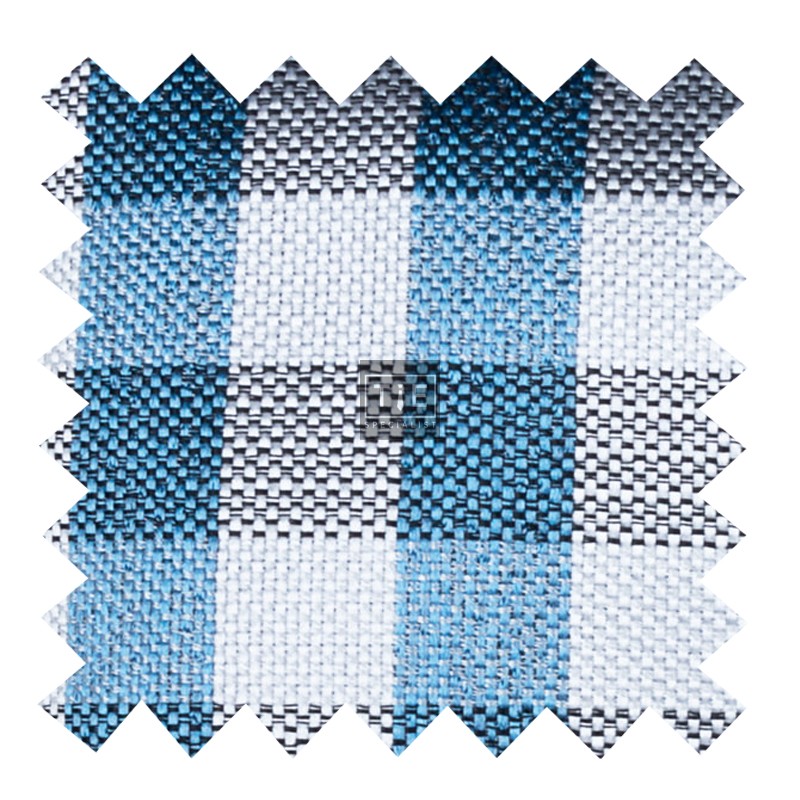 Blue Neat Check Swatch