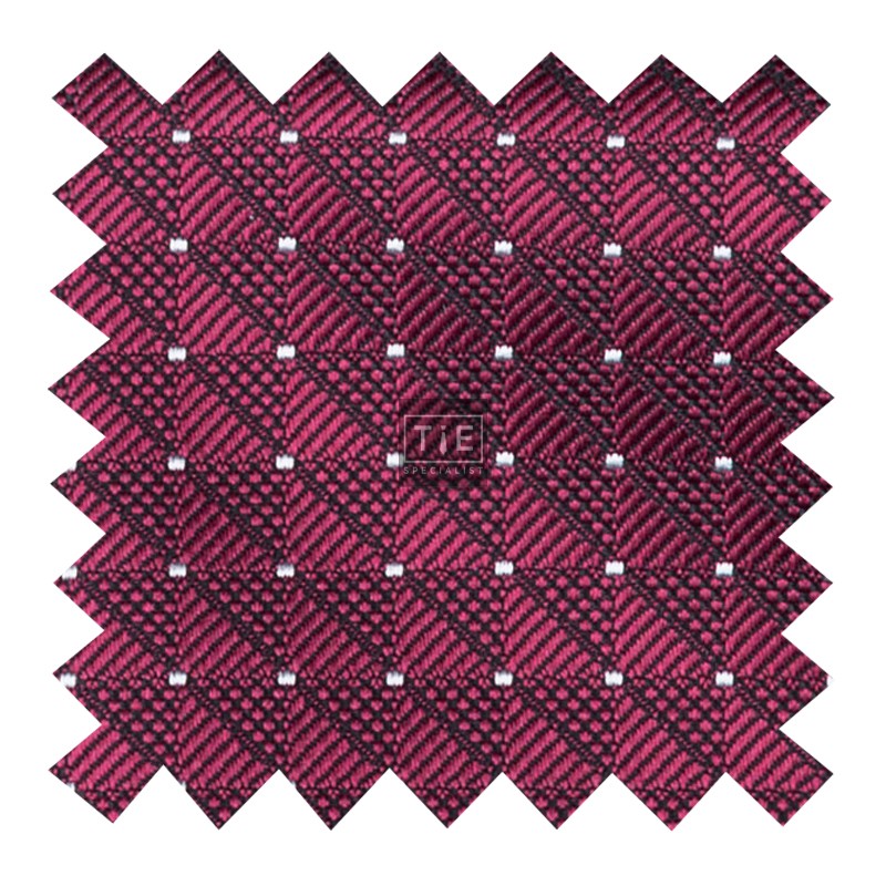 Burgundy Fine Polka Dot Swatch #AB-SWA1017/4