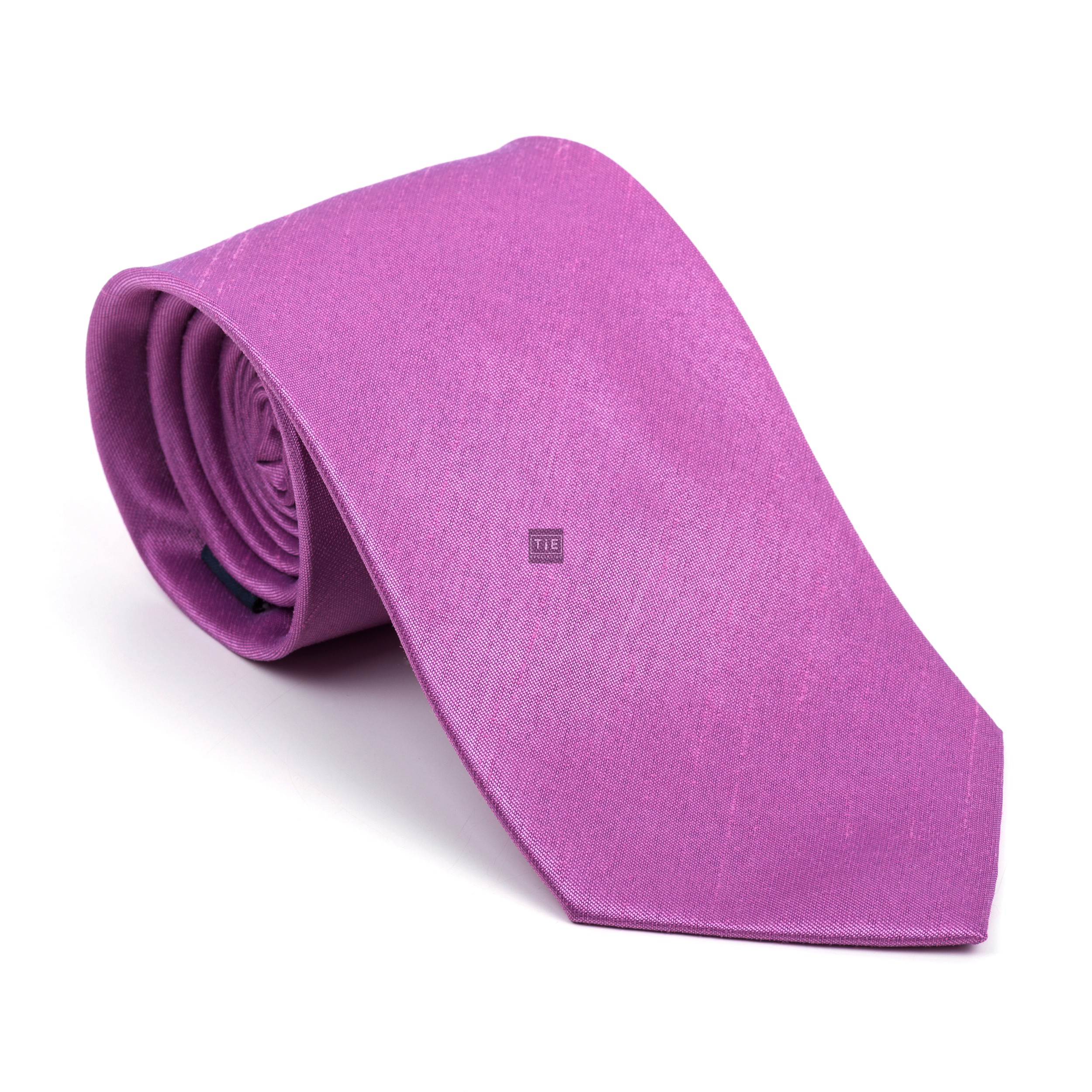 Sheer Lilac Shantung Tie