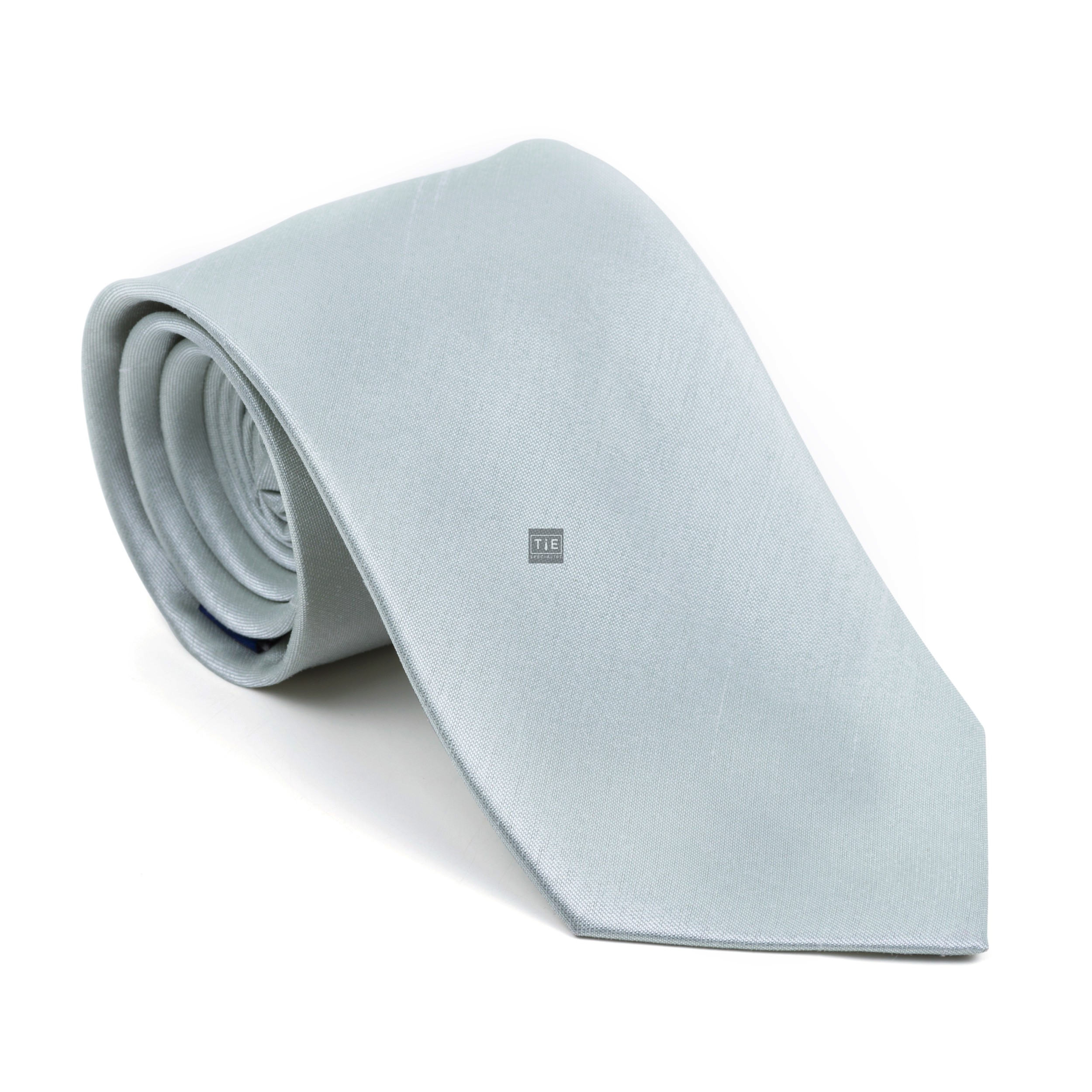 Silver Birch Shantung Tie
