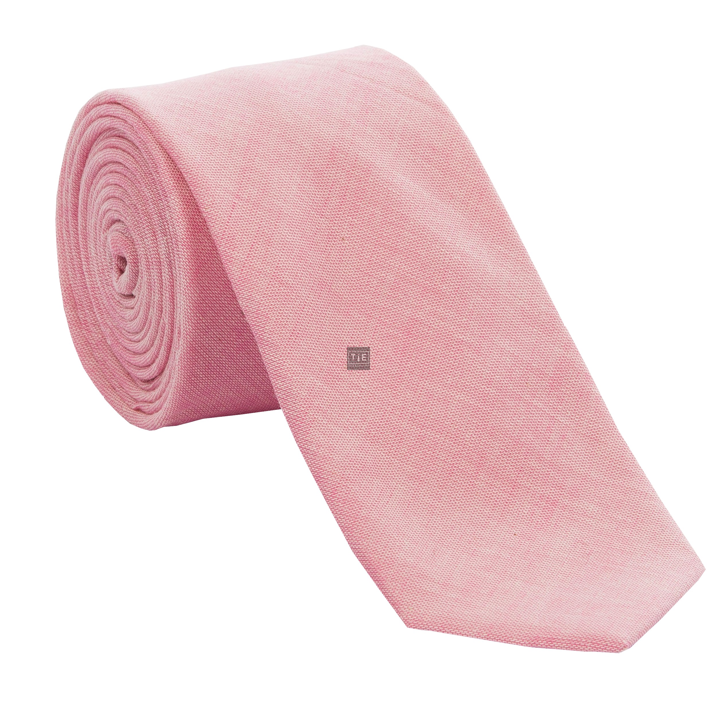 Pink Chambray Tie #T1881/2 ---DISCONTINUED, LAST STOCK!---