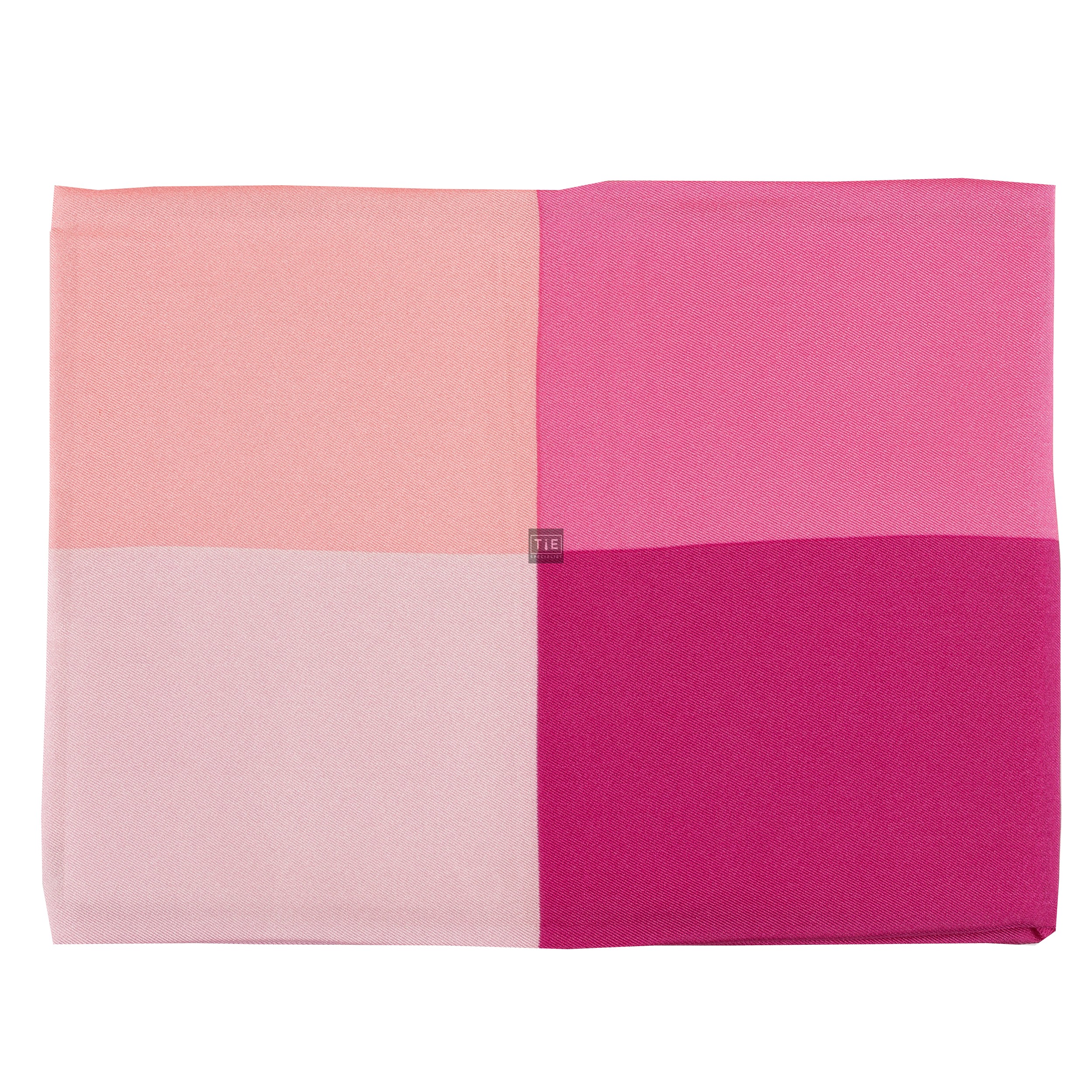 Hot Pink and Pink Silk Pocket Square #TPH03/5 ---DISCONTINUED, LAST STOCK!---