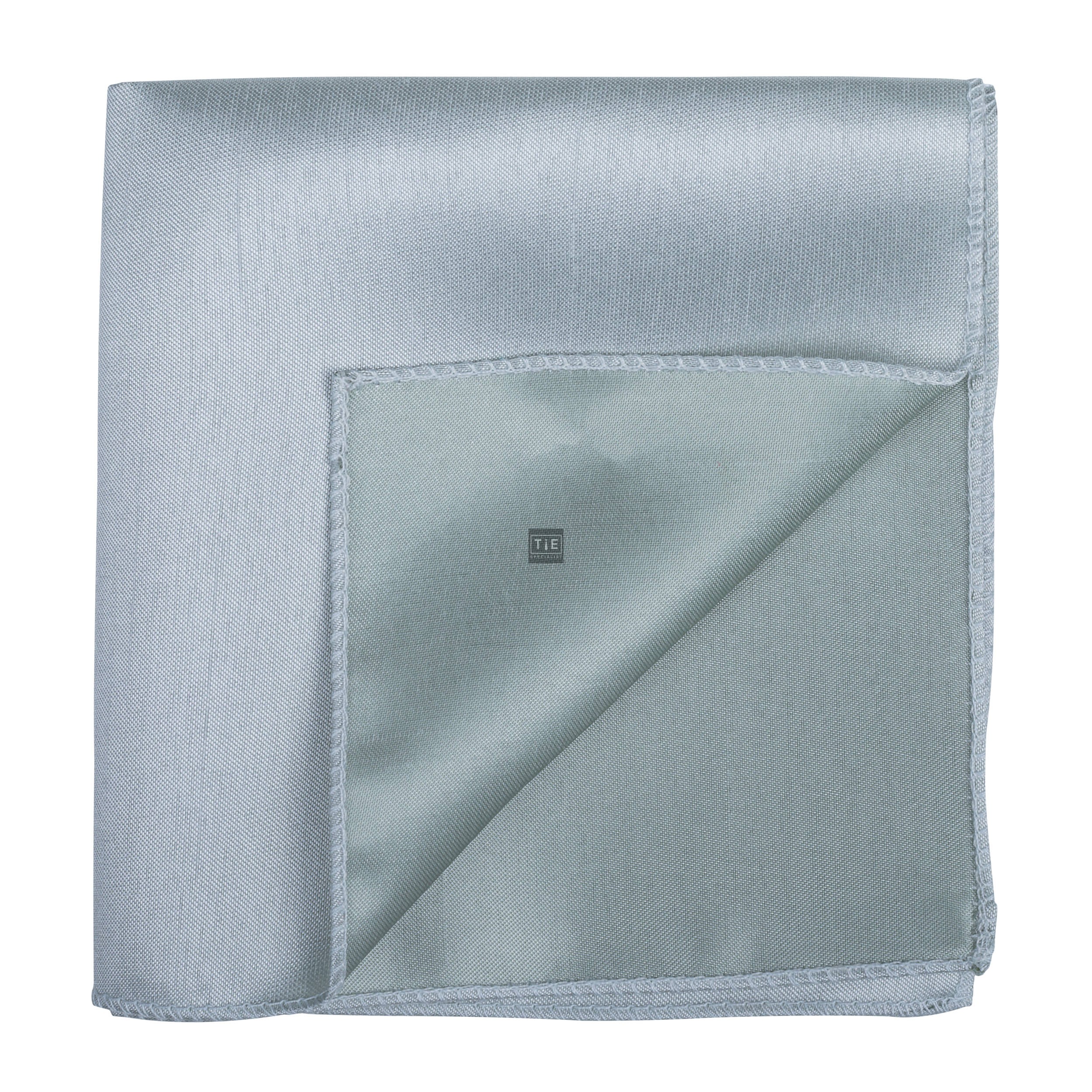 Silver Birch Shantung Pocket Square