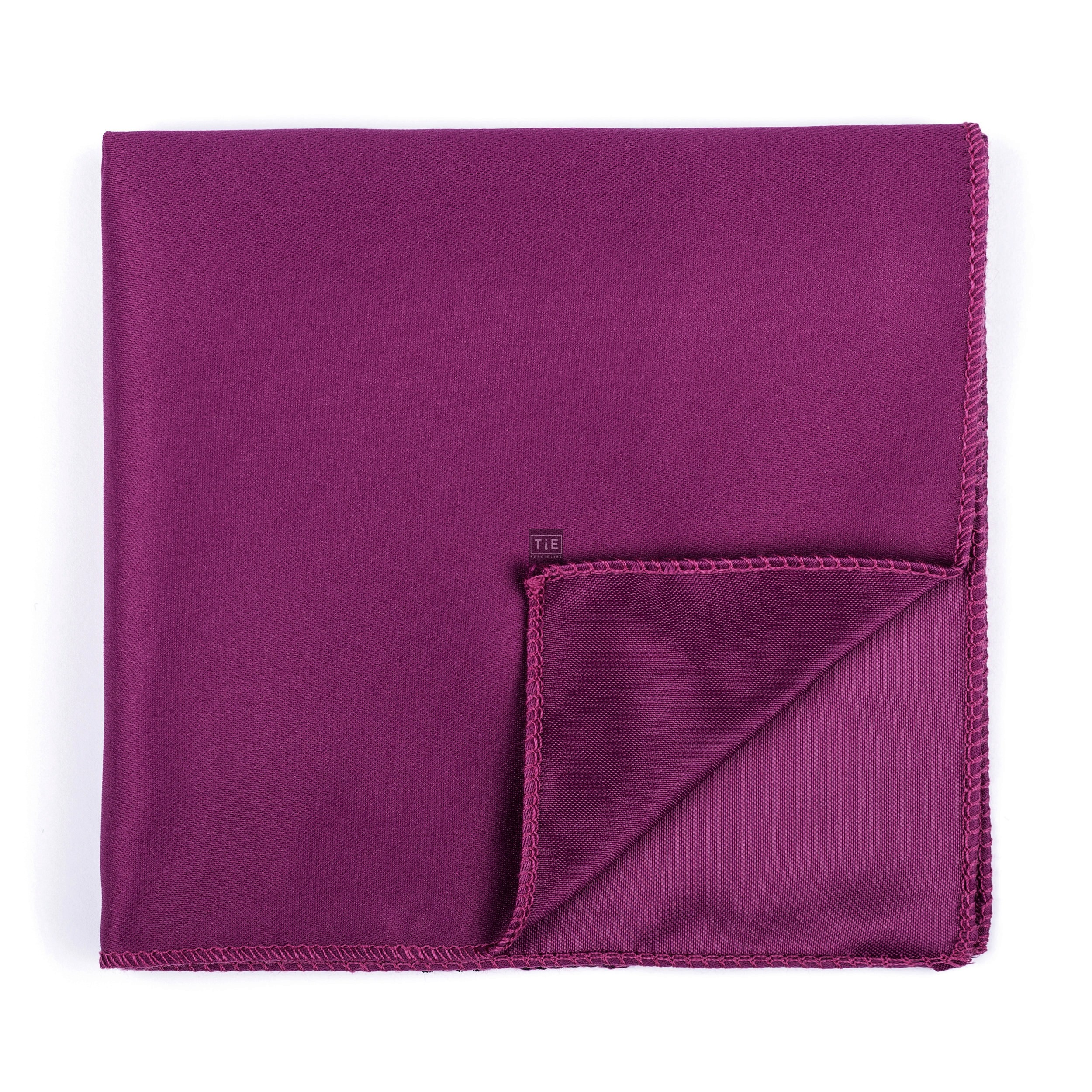 Red Violet Pocket Square