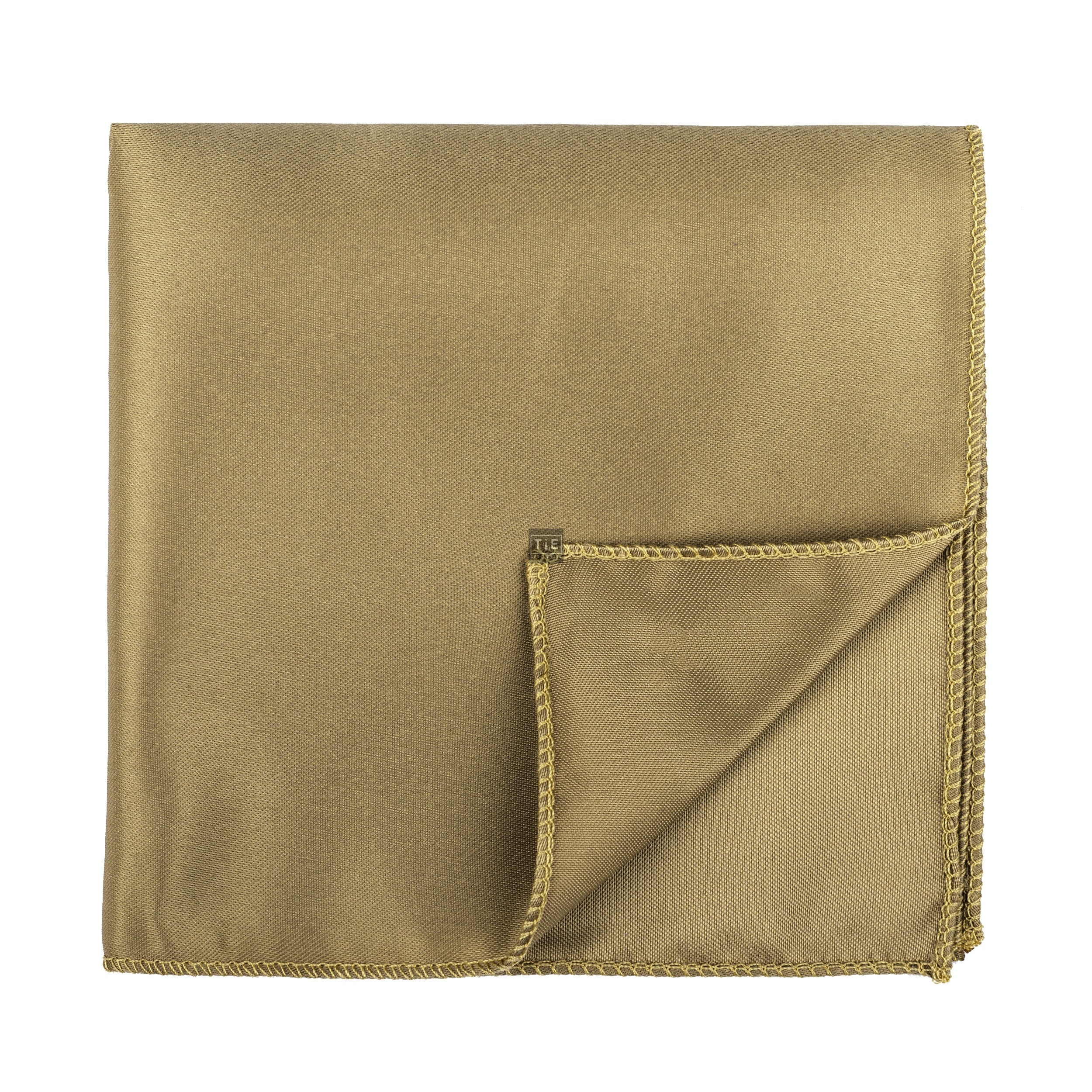 Plain Bronze Prairie Sand Pocket Square #AB-TPH1009/39