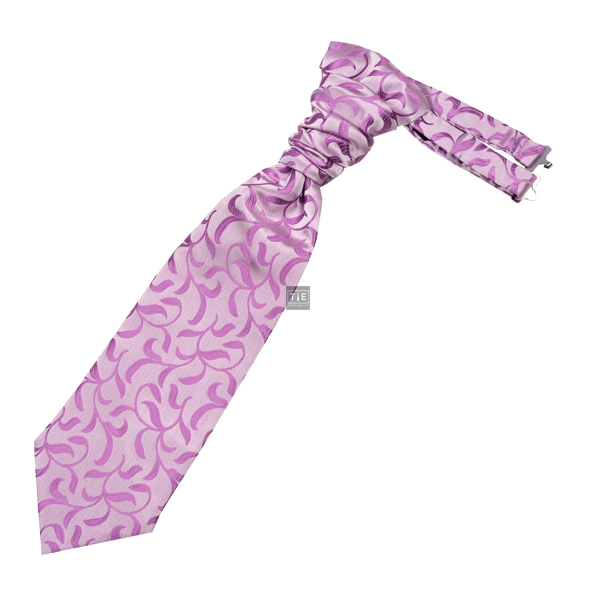 Lilac Vintage Vine Wedding Cravat #AB-WCR1004/1