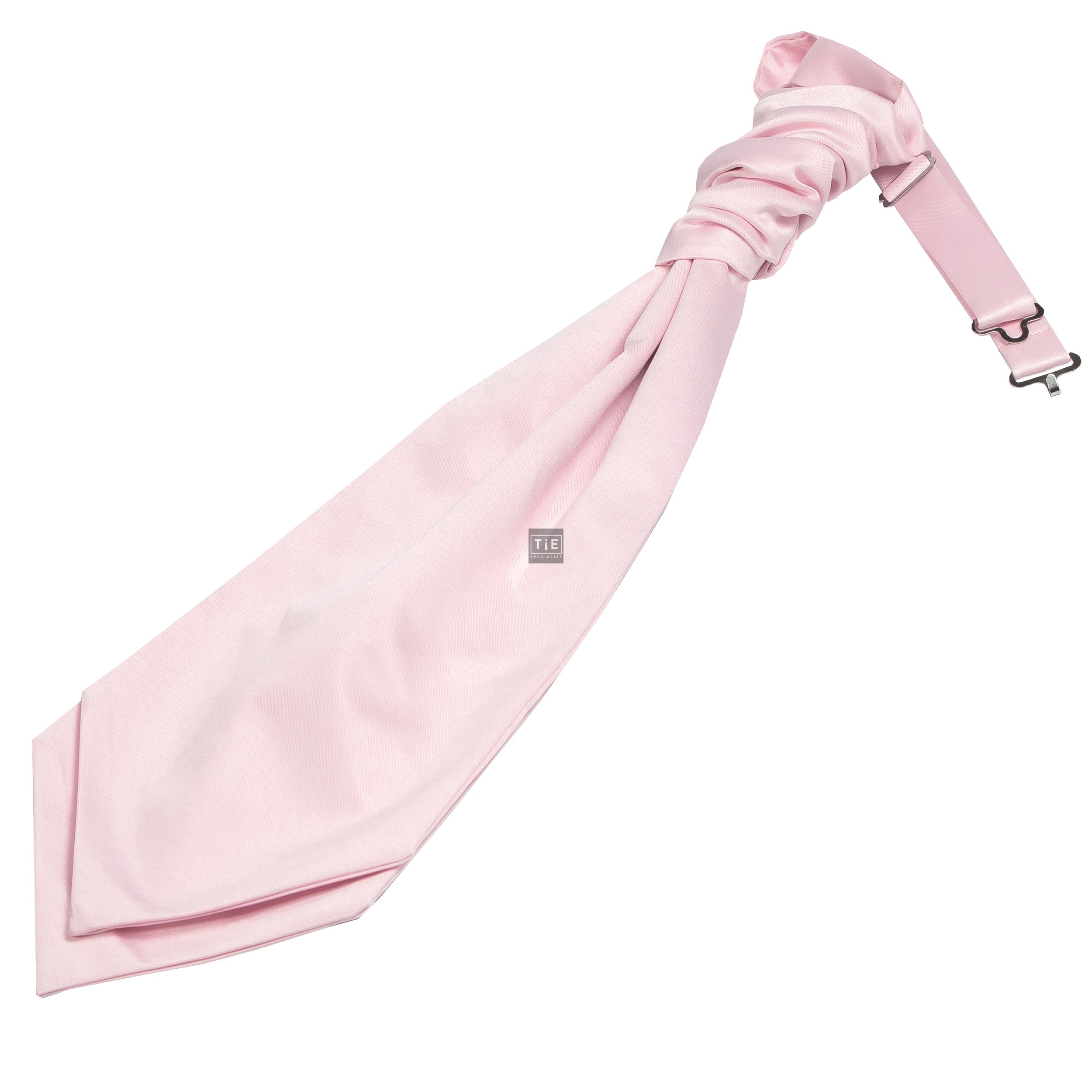 Pink Satin Wedding Cravat #WCR1849/4