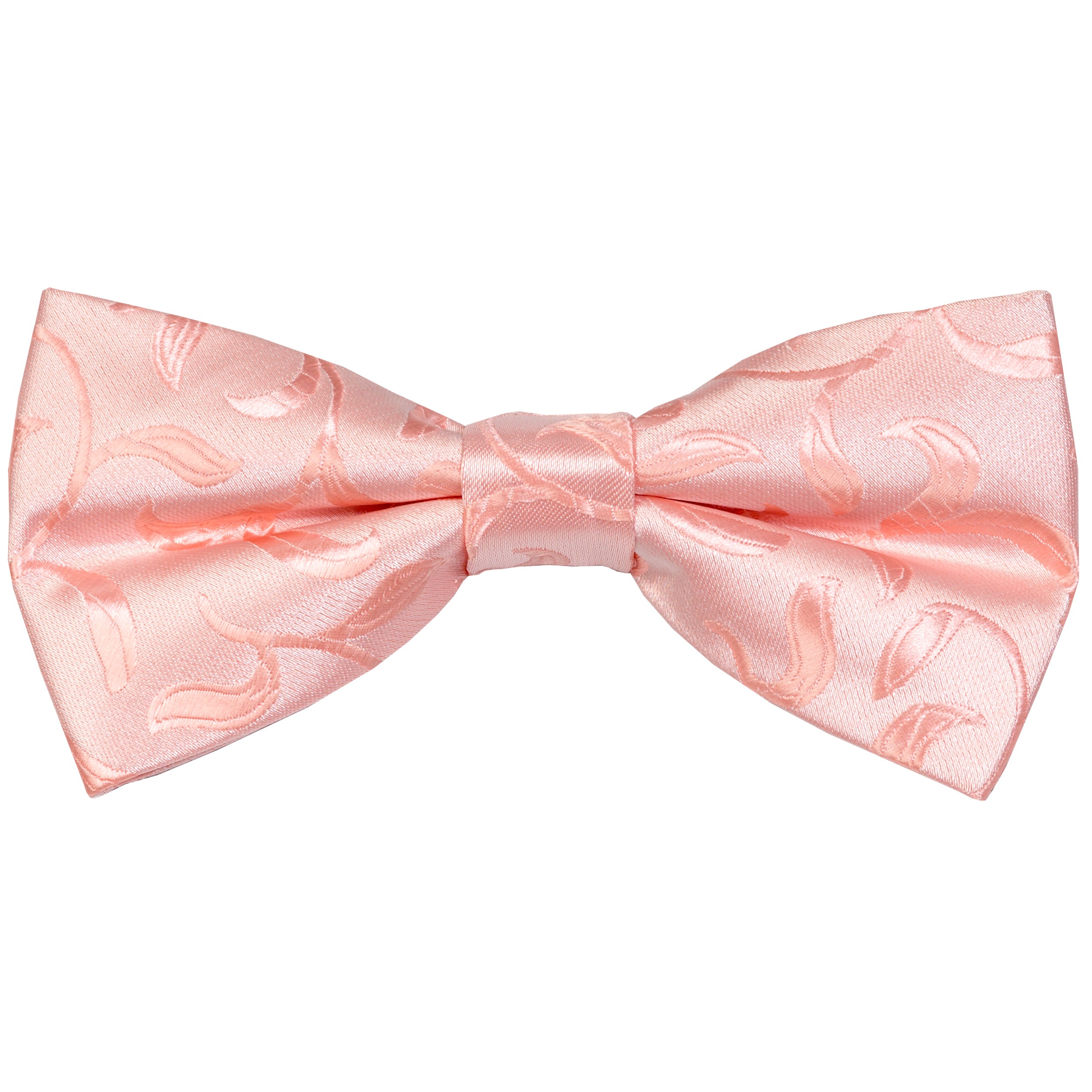 Peach Vintage Vine Wedding Bow Tie #AB-BB1004/3
