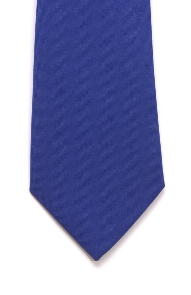 Royal Blue Slim Panama Tie #C1807/2