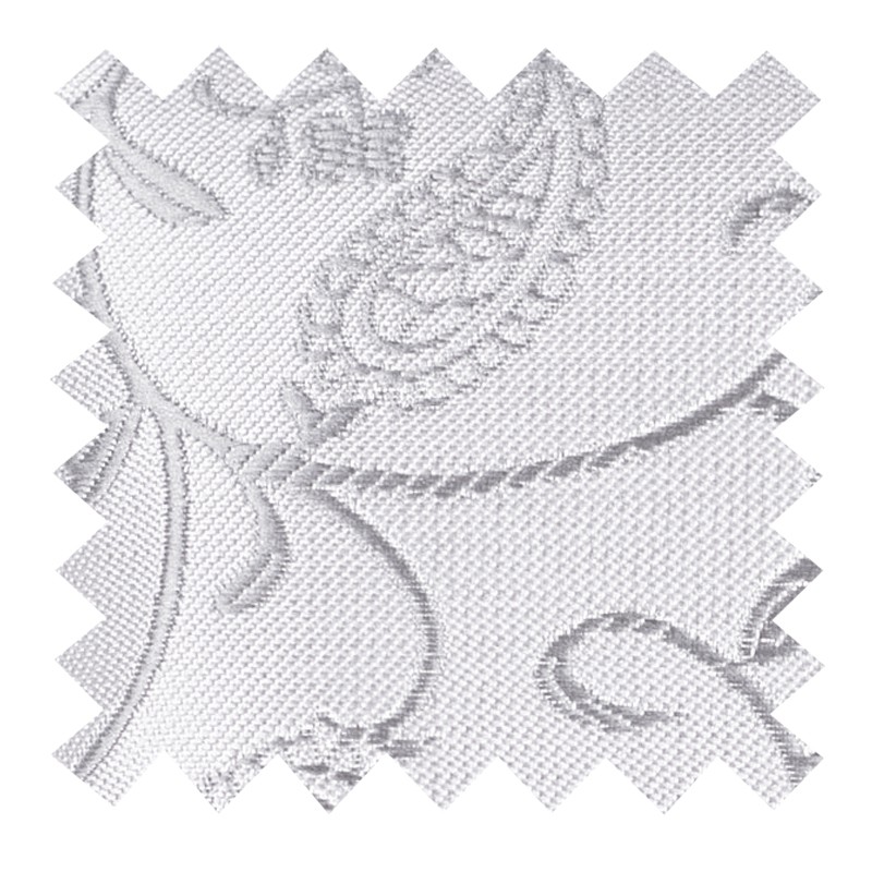 Silver Budding Paisley Swatch #AB-SWA1003/8