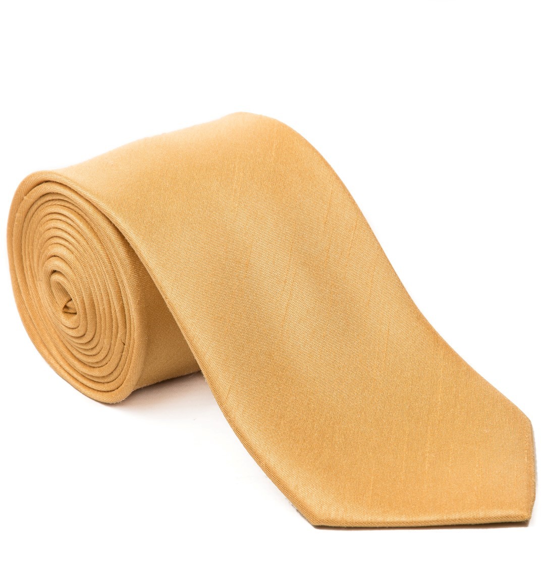 Straw Skinny Shantung Wedding Tie #C1865/6