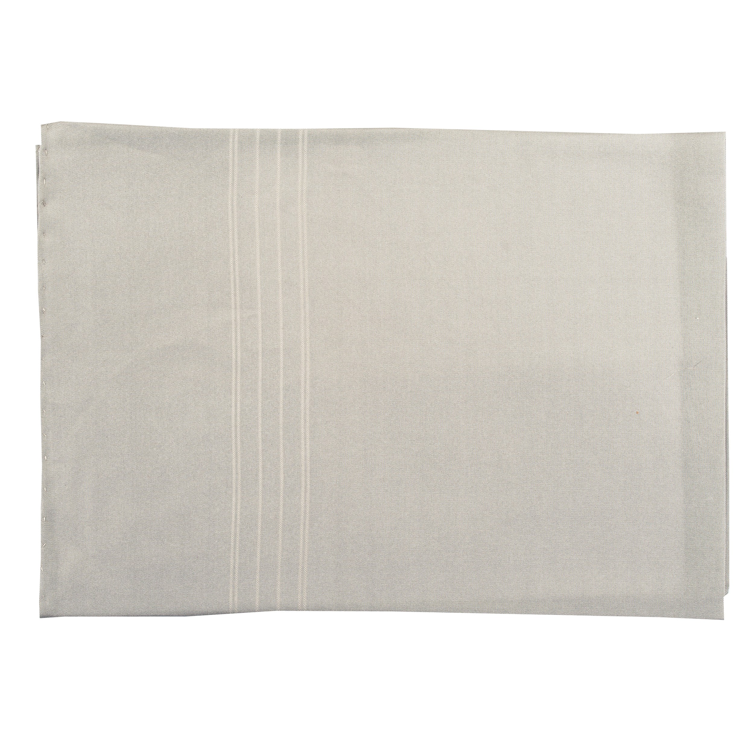 Silver Silk Pocket Square #TPH01A/1