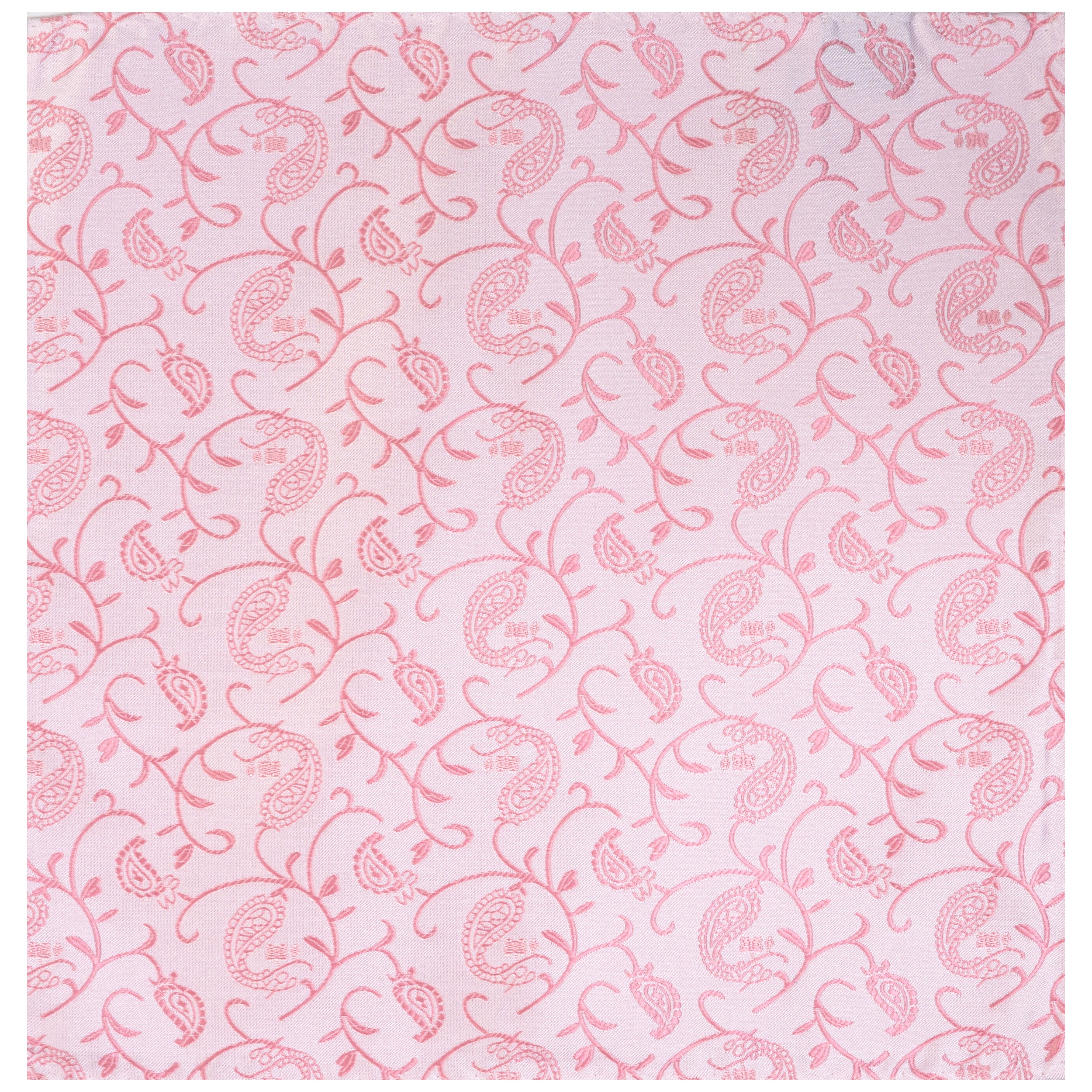 Budding Paisley Pocket Square Gents Pocket Hankie