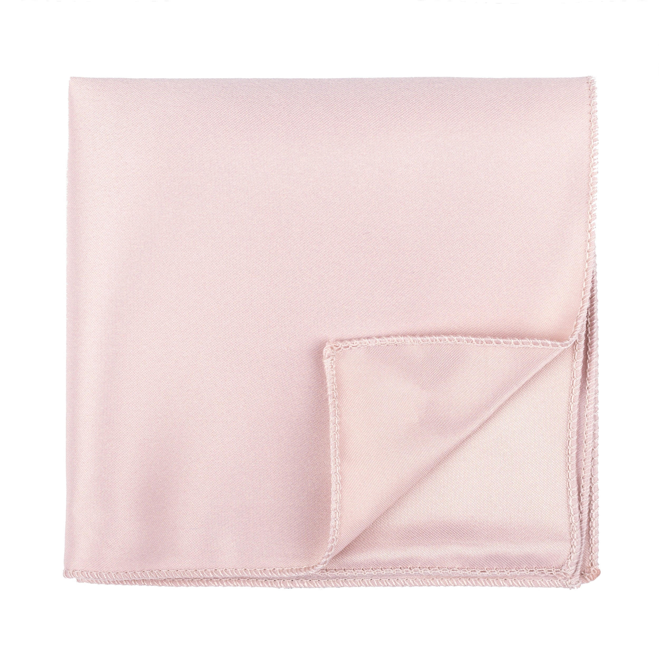 Plain Tender Peach Pocket Square #AB-TPH1009/33 ##LS2