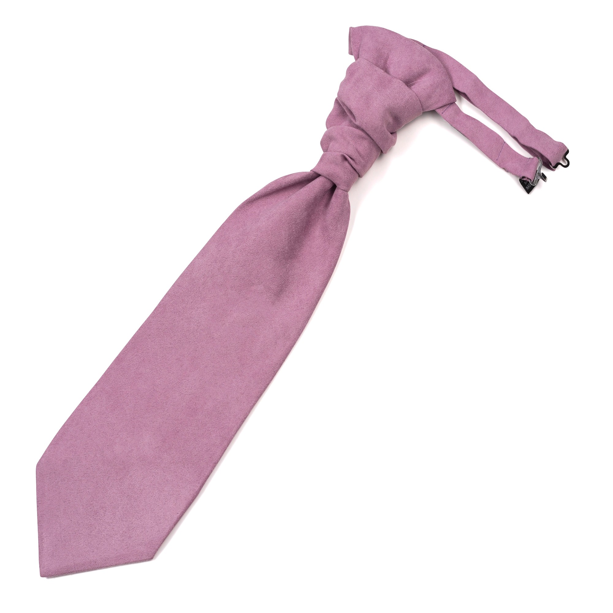 Dusky Orchid Suede Cravat