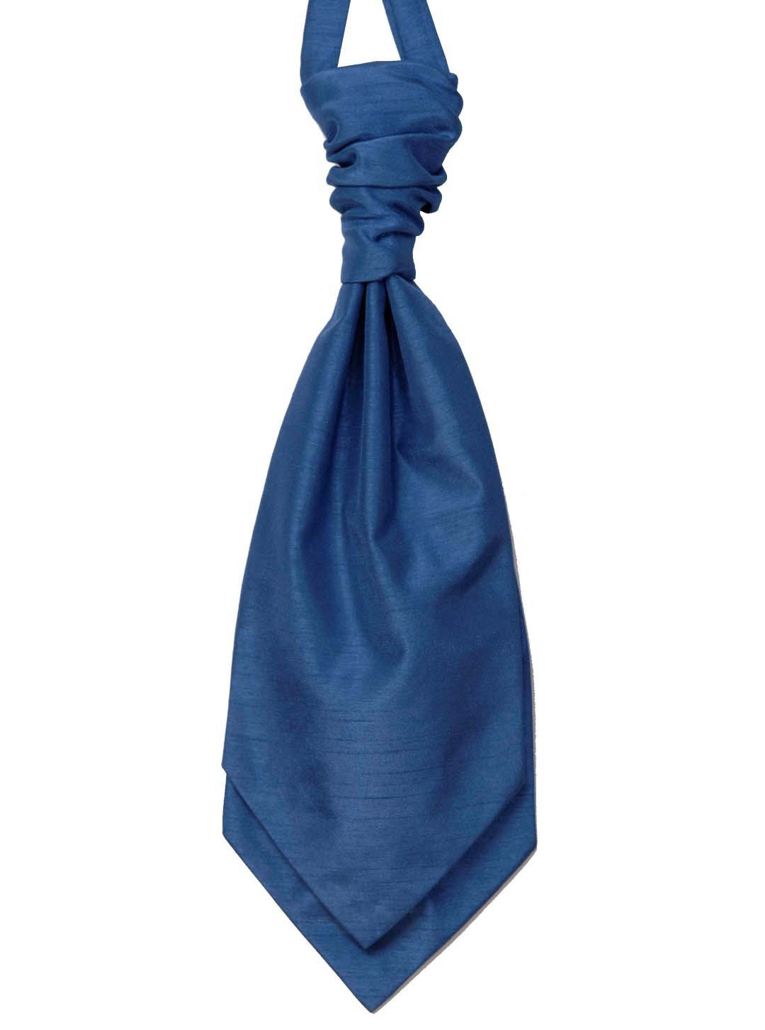 Airforce Blue Shantung Wedding Wedding Cravat #WCR1865/5