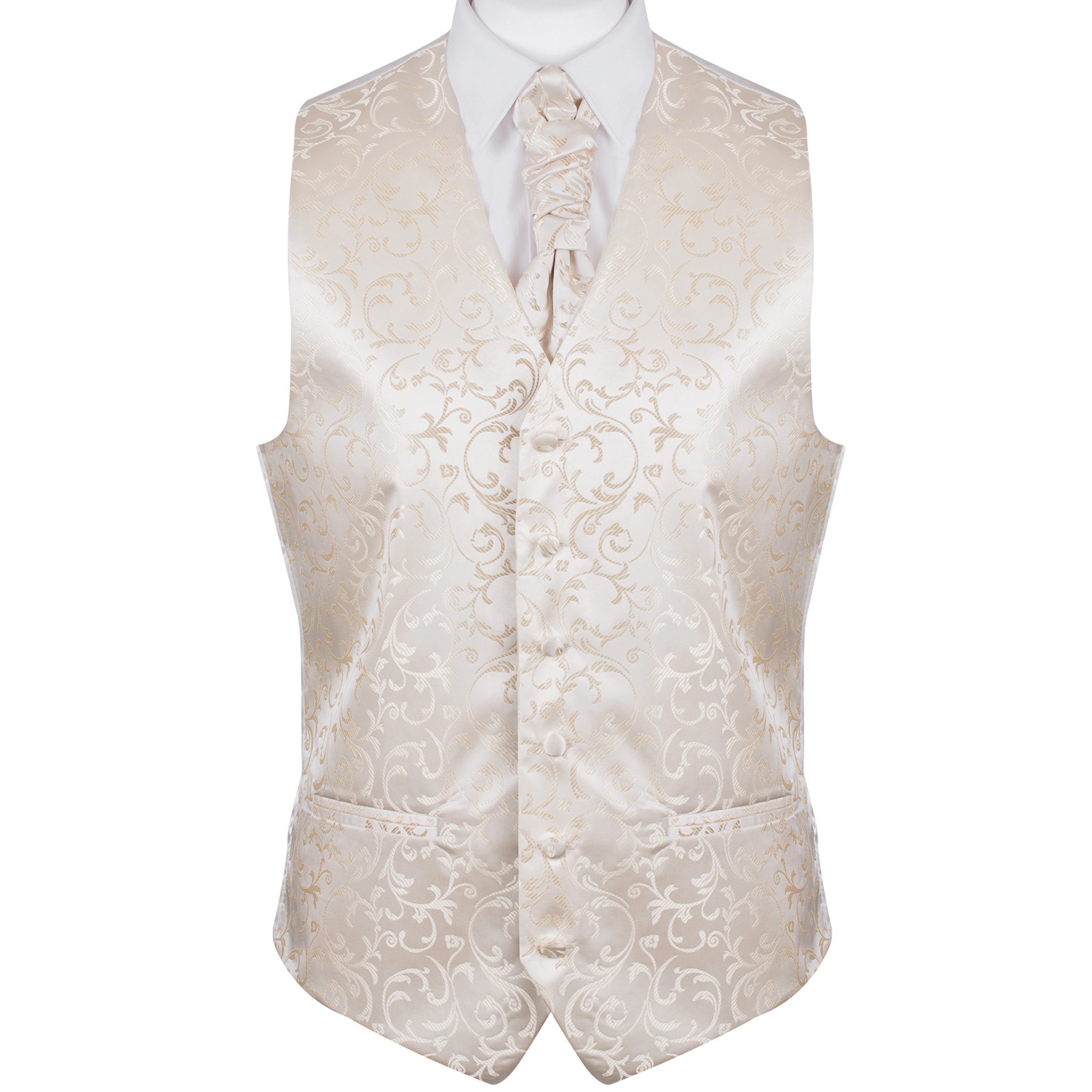 Swirl Leaf Wedding Waistcoat / Formal Tuxedo Waistcoat