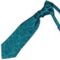 Modern Scroll Wedding Cravat Formal Men's Cravat