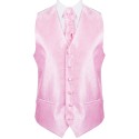 Pink Budding Paisley Wedding Waistcoat #AB-WWA1003/2
