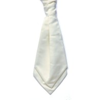 Ecru Satin Wedding Cravat #WCR1863/3 #LAST STOCK