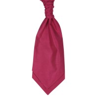 Fuchsia Shantung Wedding Wedding Cravat #WCR1867/3 #LAST STOCK