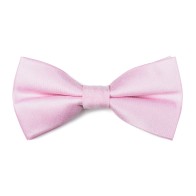Petal Pink Shantung Bow Tie #AB-BB1005/13
