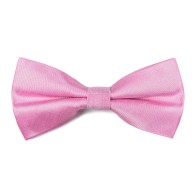 Candy Pink Shantung Bow Tie #AB-BB1005/16