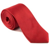 Plain Red Silk Tie #S5007/4 ##LAST STOCK