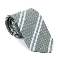 Green Pastel Stripe Tie #AB-T1016/2