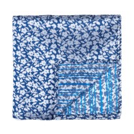 Navy Blue Ditsy Floral Pocket Square #AB-TPH1013/4