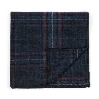  Overcheck Wool Pocket Square #AB-TPH1020