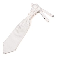 Ivory Royal Swirl Wedding Cravat #AB-WCR1001/6 