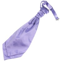 Lilac Satin Wedding Cravat #WCR1849/1 ##LAST STOCK