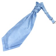 Sky Blue Shantung Wedding Wedding Cravat (Boys Size) #YCR1866/6