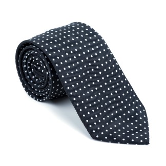 Black Polka Dot Tie #AB-T1018/1 ##LS