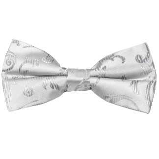 Swirl Leaf Wedding Bow Tie Gents Formal Bow Tie