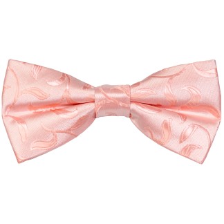 Peach Vintage Vine Wedding Bow Tie #AB-BB1004/3 ##LS2
